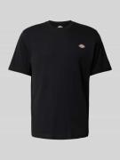 Dickies T-Shirt mit Label-Print Modell 'MAPLETON' in Black, Größe S