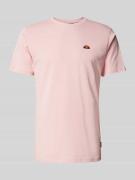 Ellesse T-Shirt mit Label-Patch Modell 'CASSICA' in Rosa, Größe M