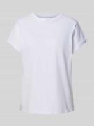 Mango T-Shirt in unifarbenem Design Modell 'SEVILLA' in Weiss, Größe X...