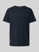 Superdry T-Shirt im unifarbenen Design in Marine, Größe S