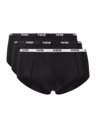 Puma Panty mit Stretch-Anteil im 3er-Pack in Black, Größe XS