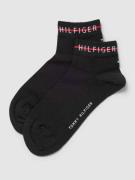 Tommy Hilfiger Socken mit Label-Detail im 2er-Pack Modell 'MEN QUARTER...