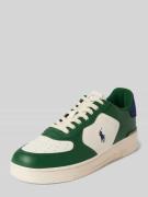 Polo Ralph Lauren Sneaker mit Logo-Stitching Modell 'MASTERS' in Gruen...