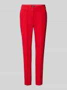 Gardeur Regular Fit Stoffhose mit Bügelfalten Modell 'DENISE8' in Rot,...