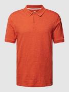 Fynch-Hatton Regular Fit Poloshirt im unifarbenen Design in Koralle Me...