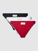 TOMMY HILFIGER Bikini-Slip mit Label-Patch Modell 'Established' im 3er...