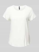 Vero Moda T-Shirt mit abgerundetem Saum Modell 'BELLA' in Weiss, Größe...