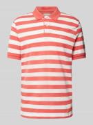 Gant Poloshirt mit Label-Stitching Modell 'STRIPE' in Pink, Größe S