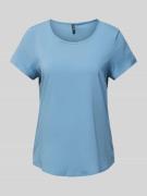 Vero Moda T-Shirt mit abgerundetem Saum Modell 'BELLA' in Blau, Größe ...