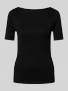 Vero Moda T-Shirt mit U-Boot-Ausschnitt Modell 'PANDA' in Black, Größe...