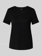 Vero Moda T-Shirt mit Rundhalsausschnitt Modell 'PAULA' in Black, Größ...