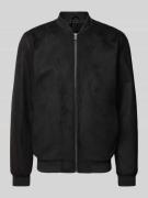 Only & Sons Jacke in Leder-Optik Modell 'LUCAS' in Black, Größe S