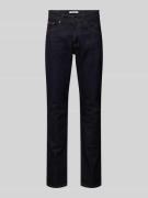 Tommy Jeans Slim Fit Jeans im 5-Pocket-Design Modell 'SCANTON' in Dunk...