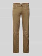 Brax Straight Fit Jeans mit Stretch-Anteil Modell 'CHUCK' in Khaki, Gr...