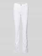 Cambio Slim Fit Jeans im 5-Pocket-Design Modell 'PARLA' in Weiss, Größ...