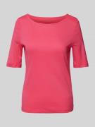 Christian Berg Woman T-Shirt in unifarbenem Design in Fuchsia, Größe 3...