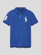 Polo Ralph Lauren Teens Poloshirt mit Logo-Stitching in Blau, Größe 15...