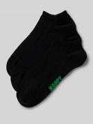 Happy Socks Sneakersocken im unifarbenen Design im 3er-Pack in Black, ...