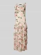 Lauren Ralph Lauren Abendkleid mit Wasserfall-Ausschnitt Modell 'HERCE...