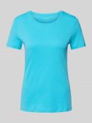 Montego T-Shirt in Melange-Optik in Ocean, Größe XS