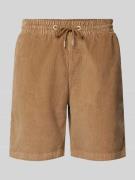 Mazine Regular Fit Shorts mit elastischem Bund Modell 'Gales' in Beige...