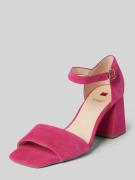 Högl Sandalette mit Dornschließe in Pink, Größe 38