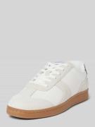 Marc O'Polo Ledersneaker in Two-Tone-Machart Modell 'Vincenzo' in Weis...