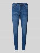 OPUS Skinny Fit Jeans im 5-Pocket-Design Modell 'Evita' in Dunkelblau,...