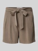 Vero Moda Loose Fit Shorts mit Bindegürtel Modell 'MIA' in Oliv, Größe...