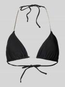 HUGO Bikini-Oberteil in Triangel-Form in Black, Größe M