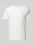 Thinking Mu T-Shirt mit Rundhalsausschnitt in Weiss, Größe S