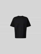 ISNURH T-Shirt aus reiner Baumwolle in Black, Größe S