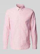 Matinique Freizeithemd mit Button-Down-Kragen in Rosa, Größe M