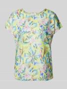 Christian Berg Woman T-Shirt mit floralem Muster in Apfel, Größe 36