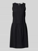 Marc O'Polo Knielanges Kleid mit Rundhalsausschnitt in Black, Größe 34