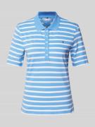 Tommy Hilfiger Poloshirt mit Streifenmuster in Bleu, Größe S