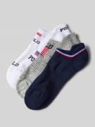 Polo Ralph Lauren Underwear Sneakersocken mit Label-Stitching im 3er-P...