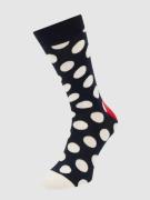 Happy Socks Socken mit Polka Dots Modell 'BIG DOT' in Dunkelblau, Größ...