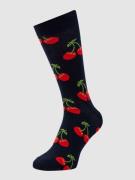 Happy Socks Socken mit Allover-Print Modell 'CHERRY' in Marine, Größe ...
