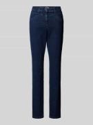Raphaela By Brax Straight Leg Jeans mit Ziernähten Modell 'Laura' in D...