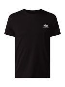 Alpha Industries T-Shirt mit Label-Print in Black, Größe S