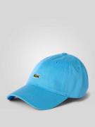 Lacoste Basecap mit Logo-Patch in unifarbenem Design in Bleu, Größe On...