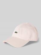 Lacoste Basecap mit Logo-Patch in unifarbenem Design in Rose, Größe 1