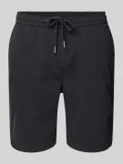 URBAN CLASSICS Regular Fit Shorts mit elastischem Bund in Black, Größe...