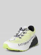 EA7 Emporio Armani Sneaker mit Label-Print Modell 'CRUSHER' in Weiss, ...