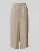 Drykorn Loose Fit Leinenhose mit Tunnelzug Modell 'CATCH' in Taupe, Gr...