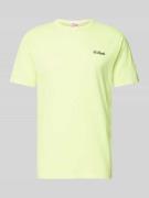 MC2 Saint Barth T-Shirt mit Label-Stitching Modell 'DOVER' in Gelb, Gr...