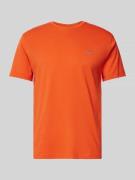 Gant Regular Fit T-Shirt in Melange-Optik in Orange, Größe S