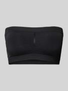 Magic Bodyfashion Bandeau-Top in unifarbenem Design in Black, Größe S
