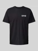 Levi's® T-Shirt mit Label-Print in Black, Größe XS
